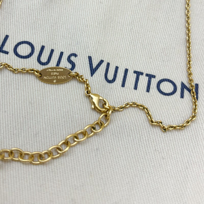 LV Essential V Necklace in Gold Tone HW