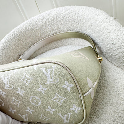 Louis Vuitton LV Marshmallow Bag in Cream Ombre Coated Canvas and GHW