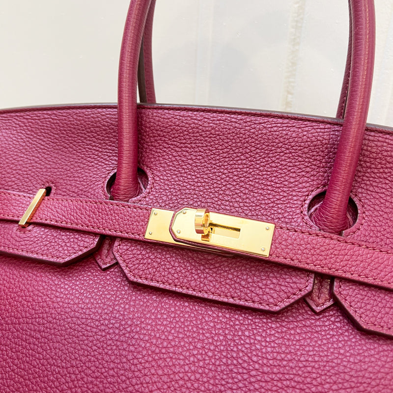 Hermes Birkin 35 in Rubis Togo Leather and GHW