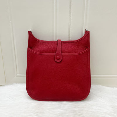 Hermes Evelyne 29 PM in Vermillion Clemence Leather and PHW