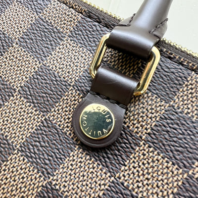 LV Siena GM Bag in Damier Ebene Canvas and GHW