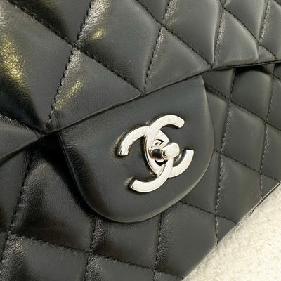 Chanel Jumbo Single Flap SF in Black Lambskin and SHW