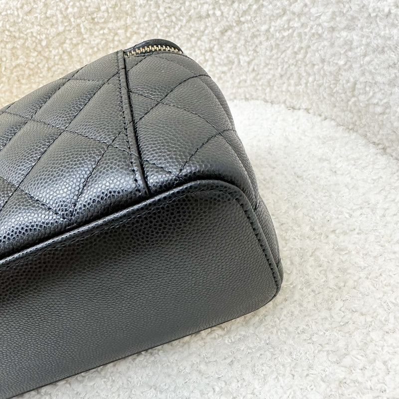 Chanel Classic Small Vanity in Black Caviar and LGHW