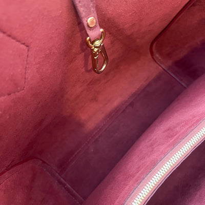 Louis Vuitton LV Kimono Tote Bag in Monogram Canvas, Red Leather and GHW