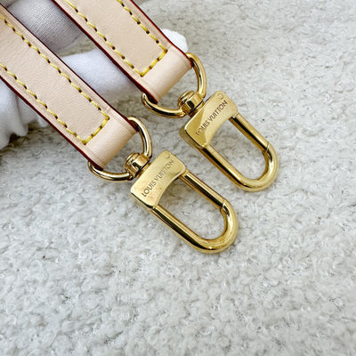 LV 16mm Adjustable Strap in Vachetta Leather and GHW