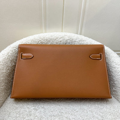 Hermes Kelly Elan in Gold Madame Leather and GHW