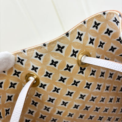 LV Neonoe BB Bucket Bag in 2023 By The Pool Beige / Pink Canvas and GHW