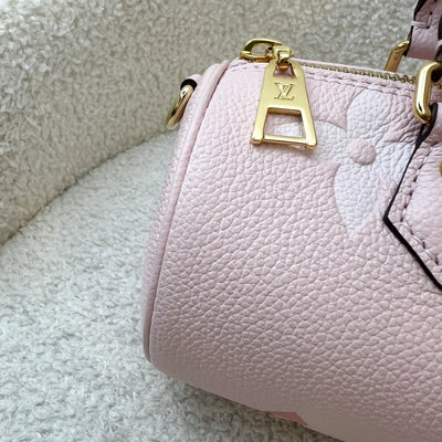 LV Papillon BB By the Pool Gradient Pink Empreinte Leather