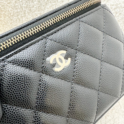 Chanel Classic Small Vanity in Black Caviar and LGHW