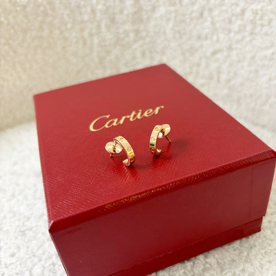 Cartier Love Earrings in 18K Rose Gold