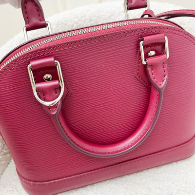 LV Alma BB in Red / Dark Pink Epi Leather and SHW