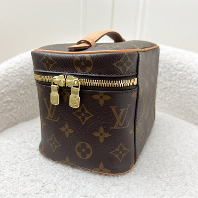 LV Nice Mini Toiletry Pouch in Monogram Canvas GHW