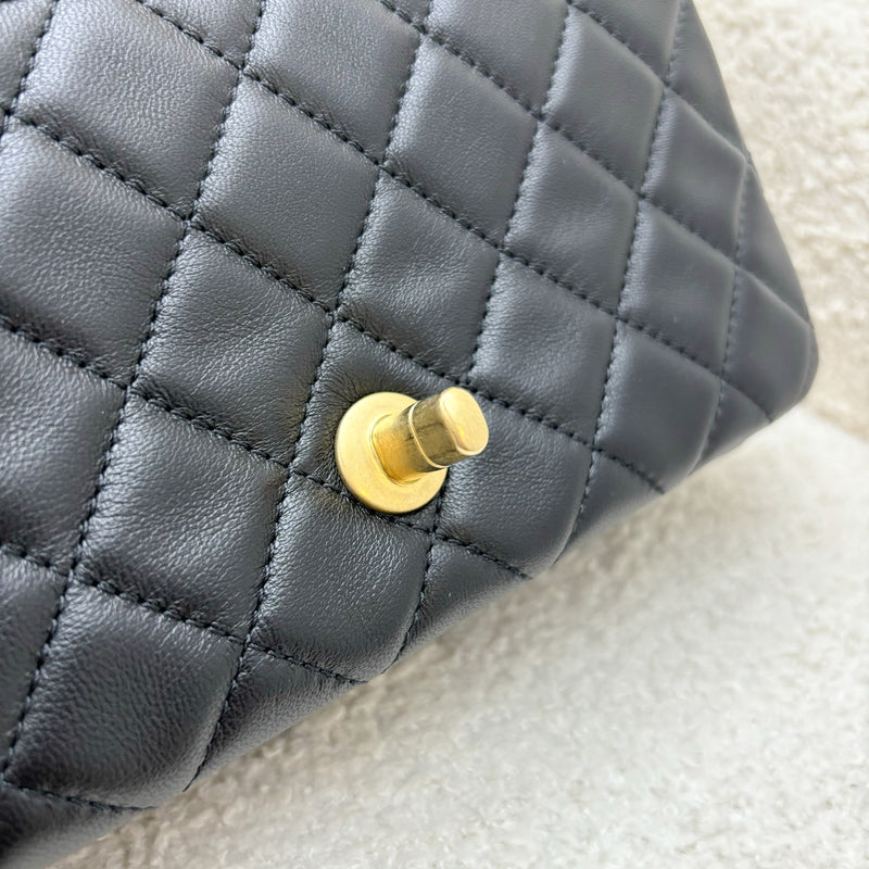 Chanel Pearl Crush Mini Rectangle Flap in Black Lambskin and AGHW