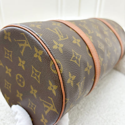 LV Vintage Papillon 30 Top Handle Bag in Monogram Canvas and GHW