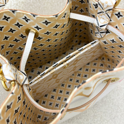 LV Neonoe BB Bucket Bag in 2023 By The Pool Beige / Pink Canvas and GHW