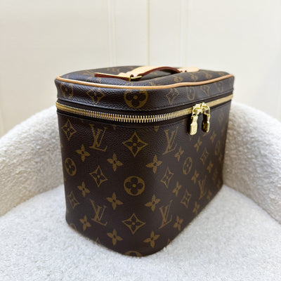 LV Nice BB Toiletry Pouch in Monogram Canvas GHW