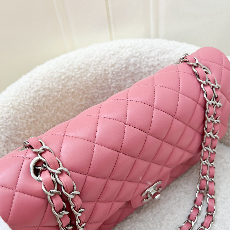 Chanel Medium Classic Flap CF in Pink Lambskin and SHW