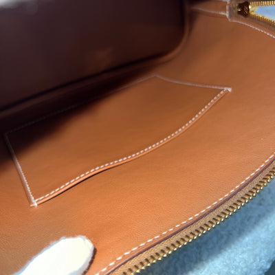 Hermes Bolide 25 in Gold Epsom Leather and GHW