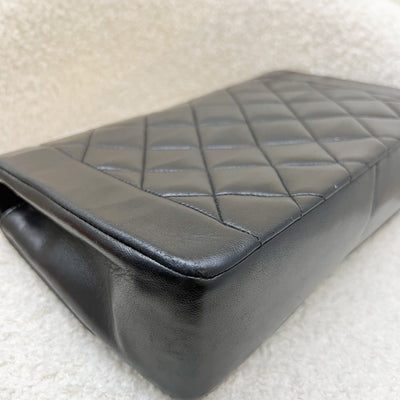 Chanel Medium Vintage Diana Flap in Black Lambskin and 24K GHW