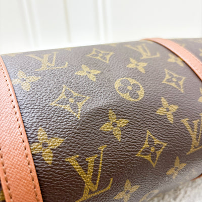 LV Vintage Papillon 30 Top Handle Bag in Monogram Canvas and GHW