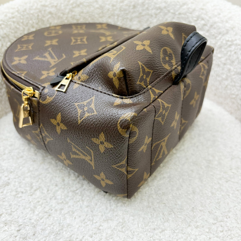 LV Palm Springs Mini Backpack in Monogram Canvas and GHW