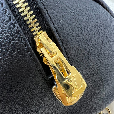 LV Speedy Bandouliere 25 in Black Giant Monogram Empreinte Leather and GHW