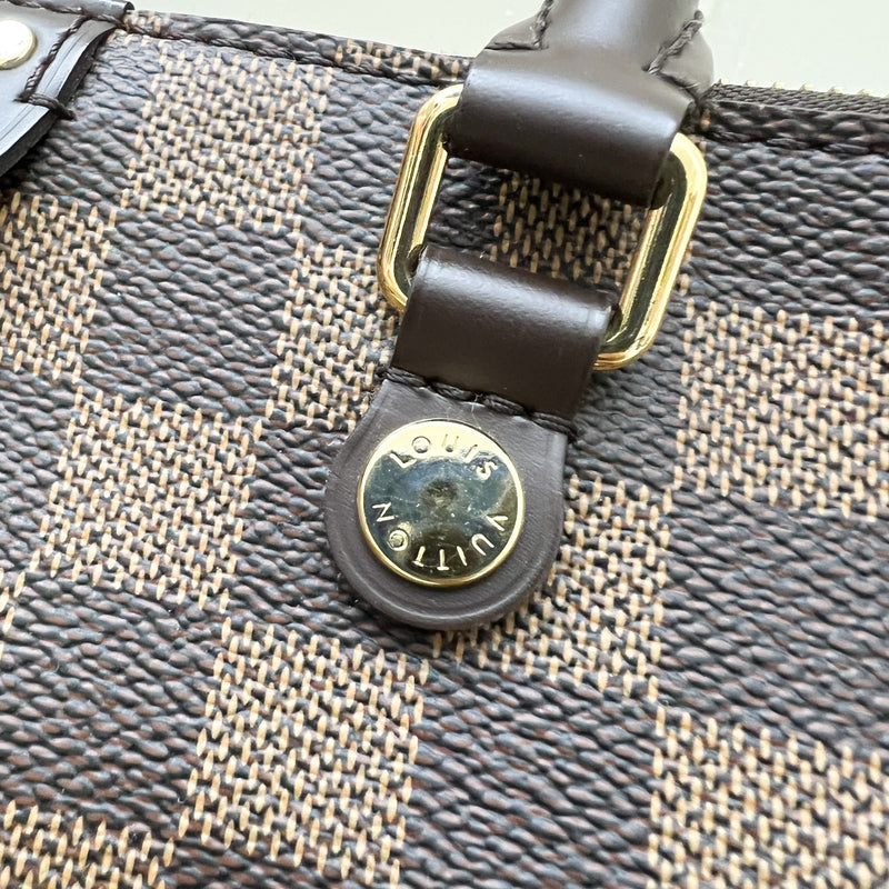 LV Siena GM Bag in Damier Ebene Canvas and GHW