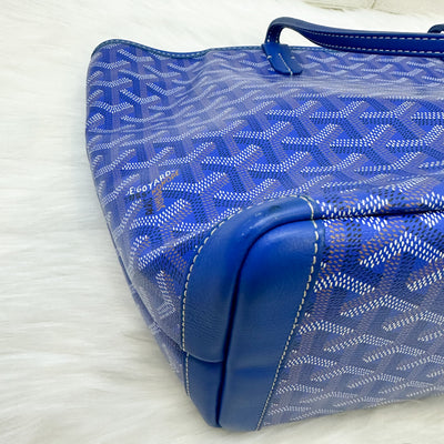 Goyard Artois PM Tote in Sky Blue Signature Canvas