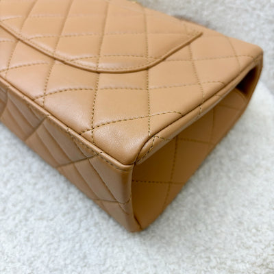 Chanel 23P Seasonal Flap Bag in Caramel Lambskin and AGHW