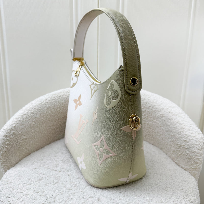 Louis Vuitton LV Marshmallow Bag in Cream Ombre Coated Canvas and GHW