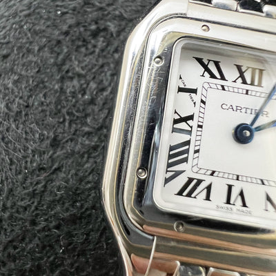 Cartier Panthere De Cartier Watch Small Model in Stainless Steel, Quartz Movement