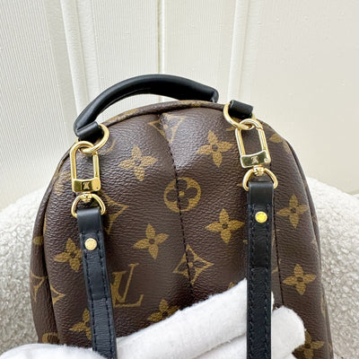 LV Palm Springs Mini Backpack in Monogram Canvas and GHW