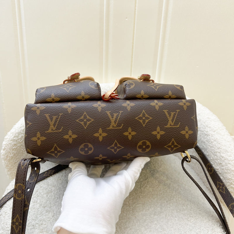 LV Excursion PM Backpack Bag in Monogram Canvas and GHW