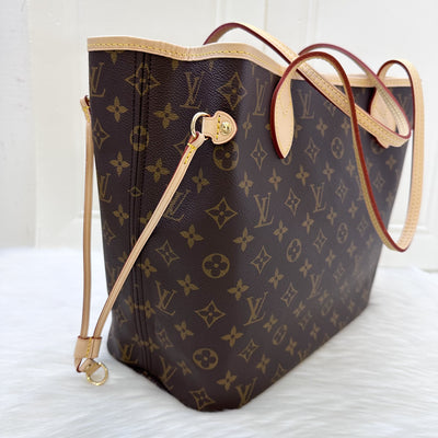 LV Neverfull MM in Monogram Canvas and GHW