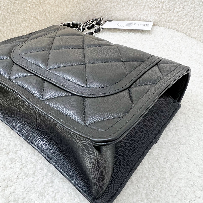 Chanel 23K Sweet Classic Mini Flap in Black Caviar and SHW