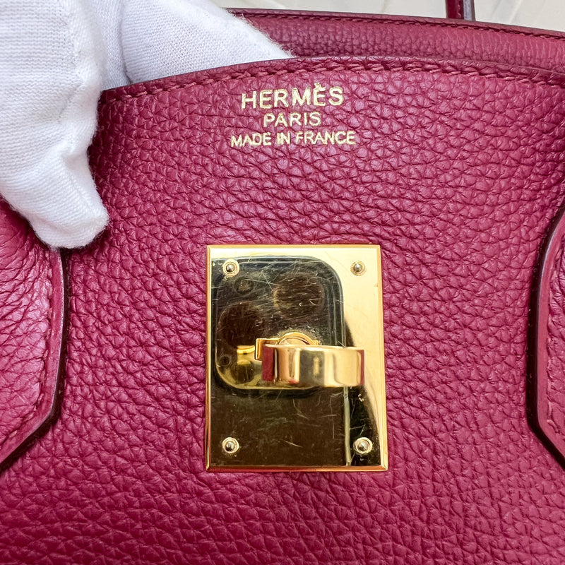 Hermes Birkin 35 in Rubis Togo Leather and GHW