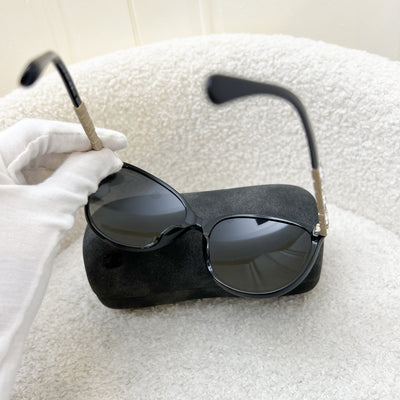 Chanel Sunglasses with Crystals and Matte LGHW