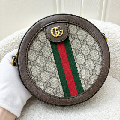 Gucci Ophidia Mini GG Round Shoulder Bag