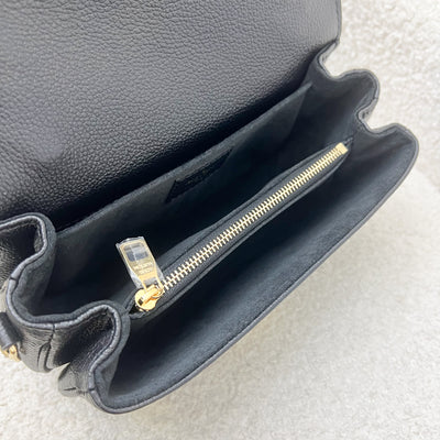 LV Pochette Metis East West in Black Giant Monogram Empreinte Leather and GHW