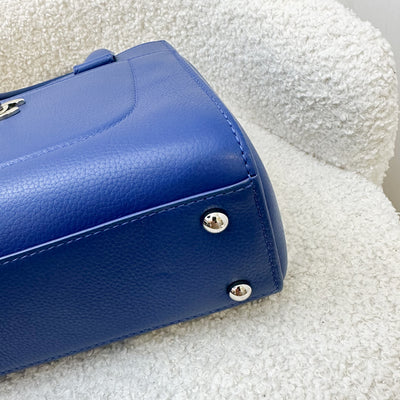 Chanel Neo Executive Mini Tote in Blue Caviar and SHW