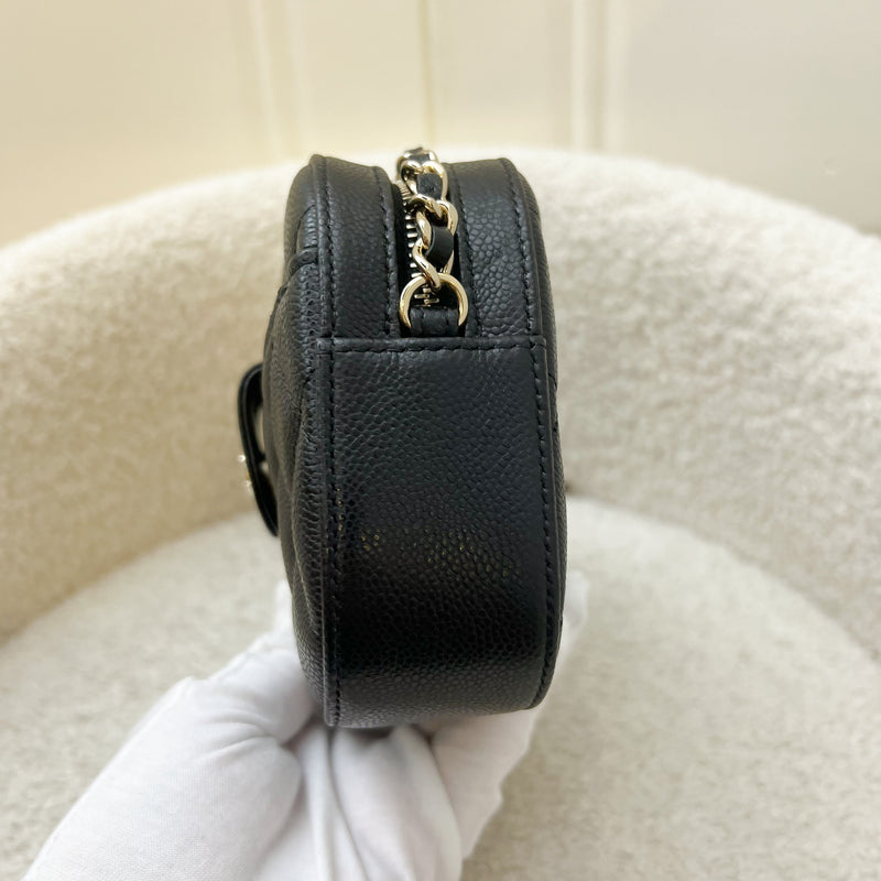 Chanel 24S Mini Camera Bag in Black Caviar and LGHW