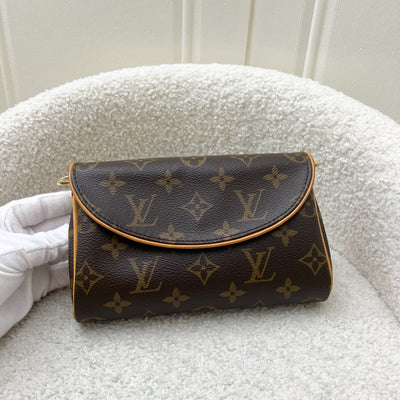 LV Pochette Friendly Two Way Mini Bag in Monogram Canvas GHW