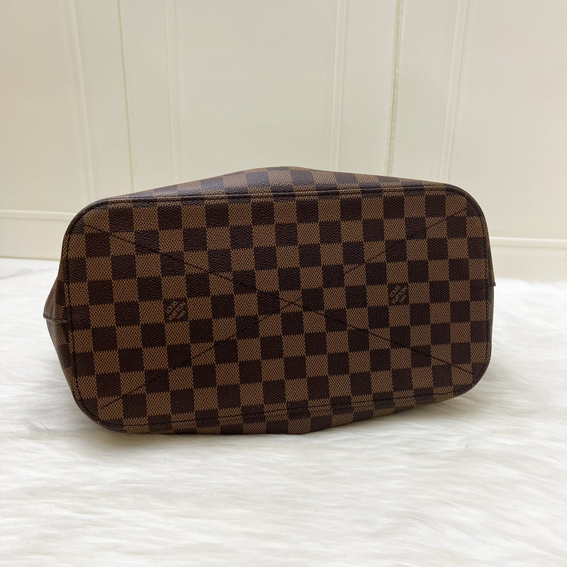 LV Siena GM Bag in Damier Ebene Canvas and GHW