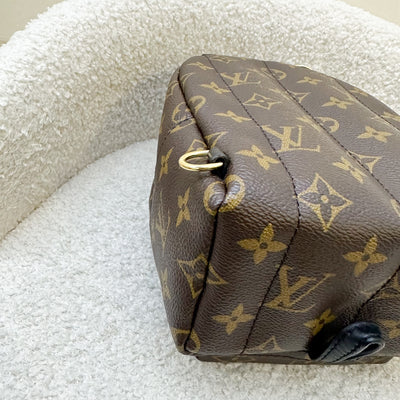 LV Palm Springs Mini Backpack in Monogram Canvas and GHW