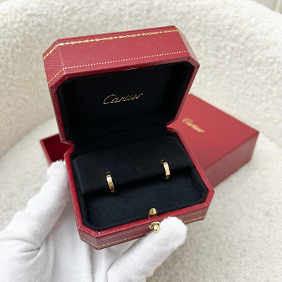 Cartier Love Earrings in 18K Rose Gold