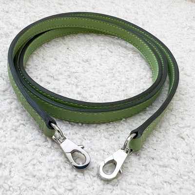 Hermes Mini Bolide in Vert Criquet Evercolor Leather and PHW