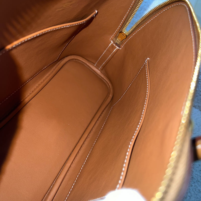 Hermes Bolide 25 in Gold Epsom Leather and GHW