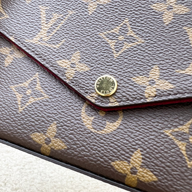 LV Felicie Pochette in Monogram Canvas and GHW