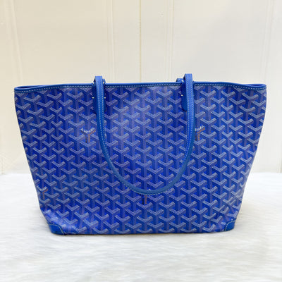 Goyard Artois PM Tote in Sky Blue Signature Canvas