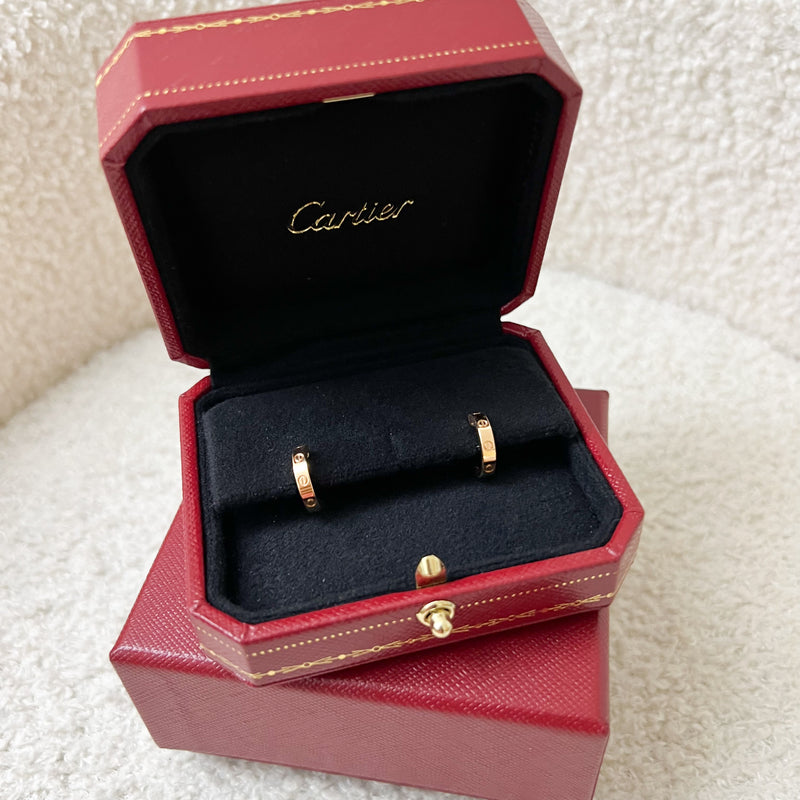 Cartier Love Earrings in 18K Rose Gold